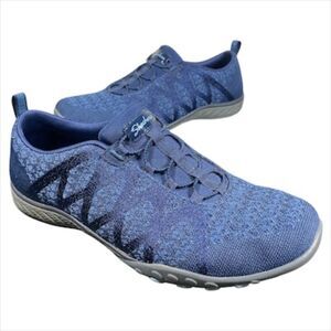 SKECHERS Relaxed Fit Breathe-Easy Infi-Knity Slip-On Walking Sneakers